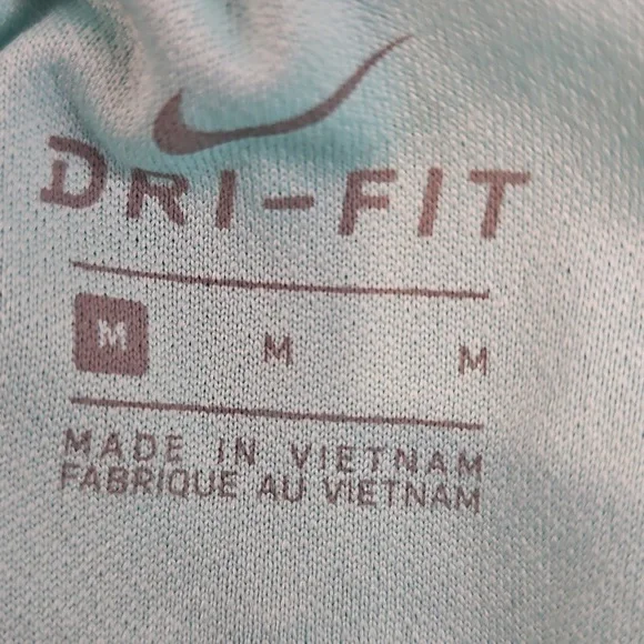 Women’s Nike Short Light  Blue/Green Running  Mefium - Picture 3 of 8